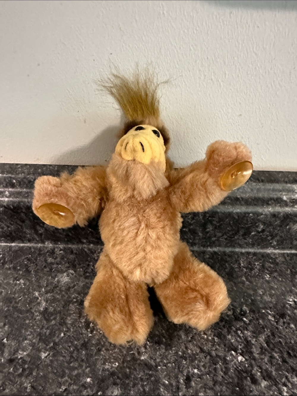 Vintage 1988 Alf Plush by Coleco 7" Window Cling w/ Suction Cups